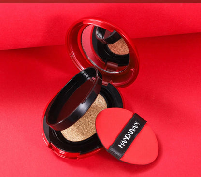 BB Cream Air Cushion Foundation - Full Coverage, Waterproof & Long-Lasting Brightening Makeup for Women - Korean Cosmetics