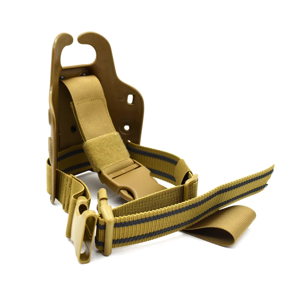 Airsoft Tactical Drop Leg Platform - Thigh Mount Holster Panel for Glock 17/19, Beretta 92/96, SIG P226, 1911
