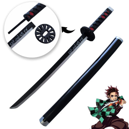 Demon Slayer Katana - 72cm Anime Cosplay Sword | Tomioka Giyuu & Tanjirou Replica
