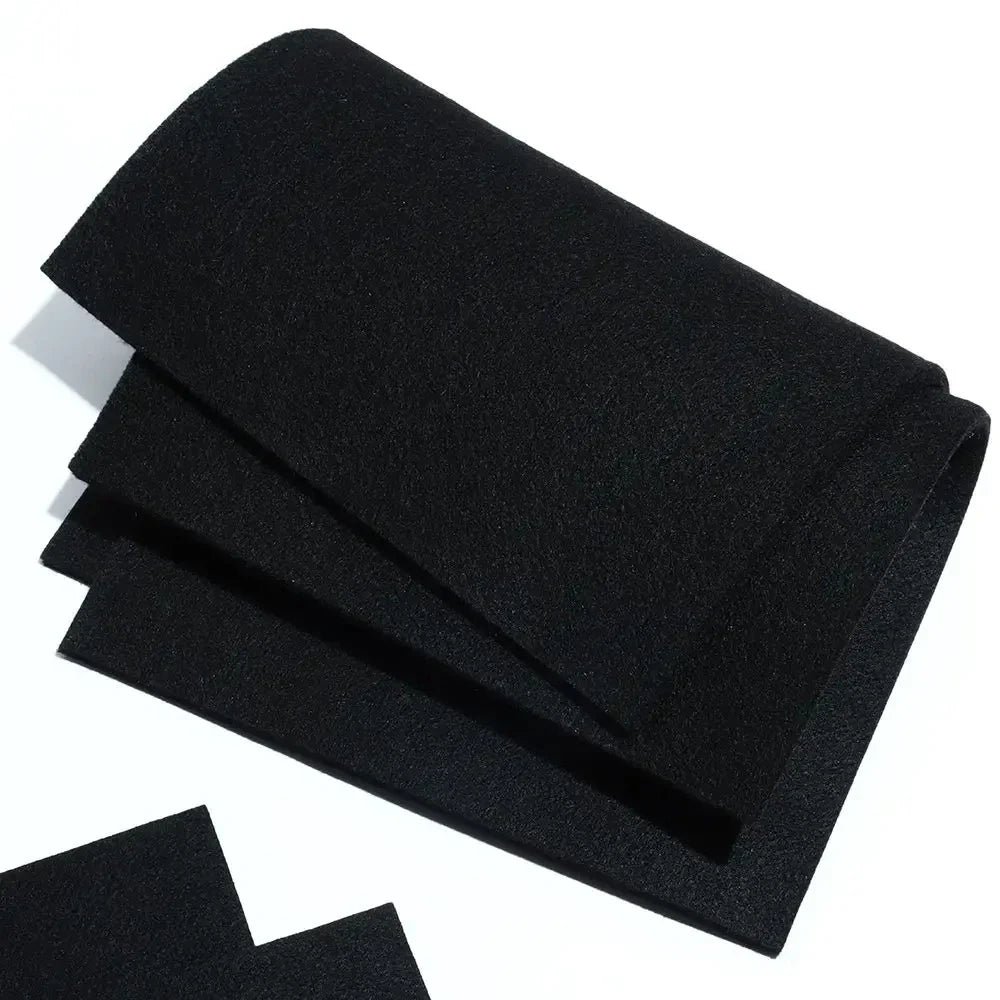 Graphite Felt Welding Protective Blanket – Black Torch Shield, Carbon Fiber High Temp Protective Sheet (300x200mm) Durable
