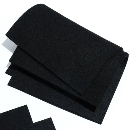 Graphite Felt Welding Protective Blanket – Black Torch Shield, Carbon Fiber High Temp Protective Sheet (300x200mm) Durable