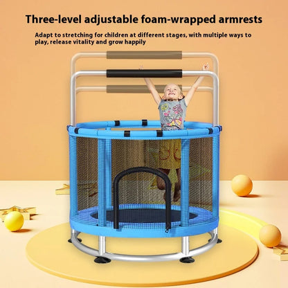 Indoor Trampoline for Kids – Home Use Jumping Bed for Children Aged 3-10