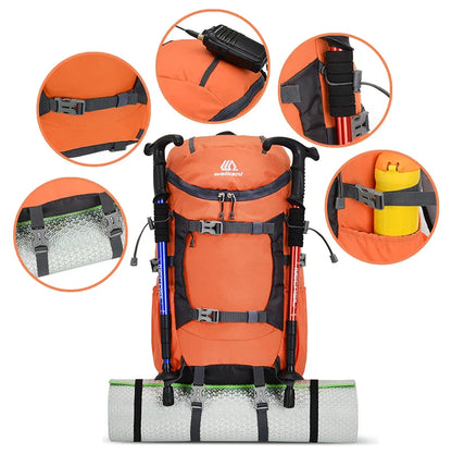 Hydration Backpack for Hiking, Running & Cycling — Outdoor Sports, Camping, Climbing & Travel Bag for Men & Women