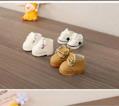 LABUBU 17cm Cotton Doll Shoes - Casual Sports Footwear for Dolls & Accessories