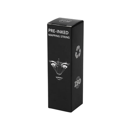 20M Pre-Ink String for Microblading: Mapping & Positioning Line for Semi-Permanent Eyebrow Makeup - Precision Eyebrow Measuring Tool