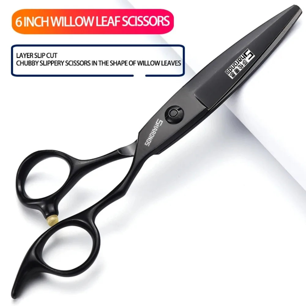 SHARONDS Professional Hairdressing Scissors – 440C Japanese Steel Barber Shears for Salon & Home Use