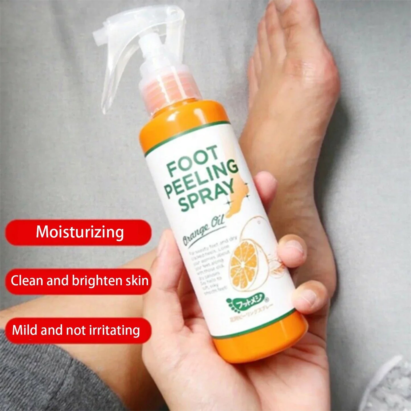 110ML Foot Exfoliating Gel - Cuticle Remover Dead Skin Softener Callus Removal Pedicure Foot Mask for Smooth Feet