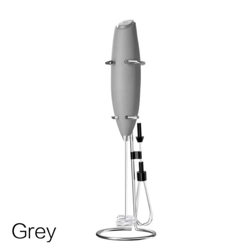 Powerful Electric Milk Frother — Handheld Mini Whisk for Coffee, Latte & Cappuccino, Kitchen & Household Tool