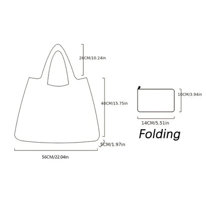 Flower Oil Painting Foldable Reusable Shopping Bag – Large Capacity Portable Shoulder Tote for Travel, Grocery & Beach Storage Handbag
