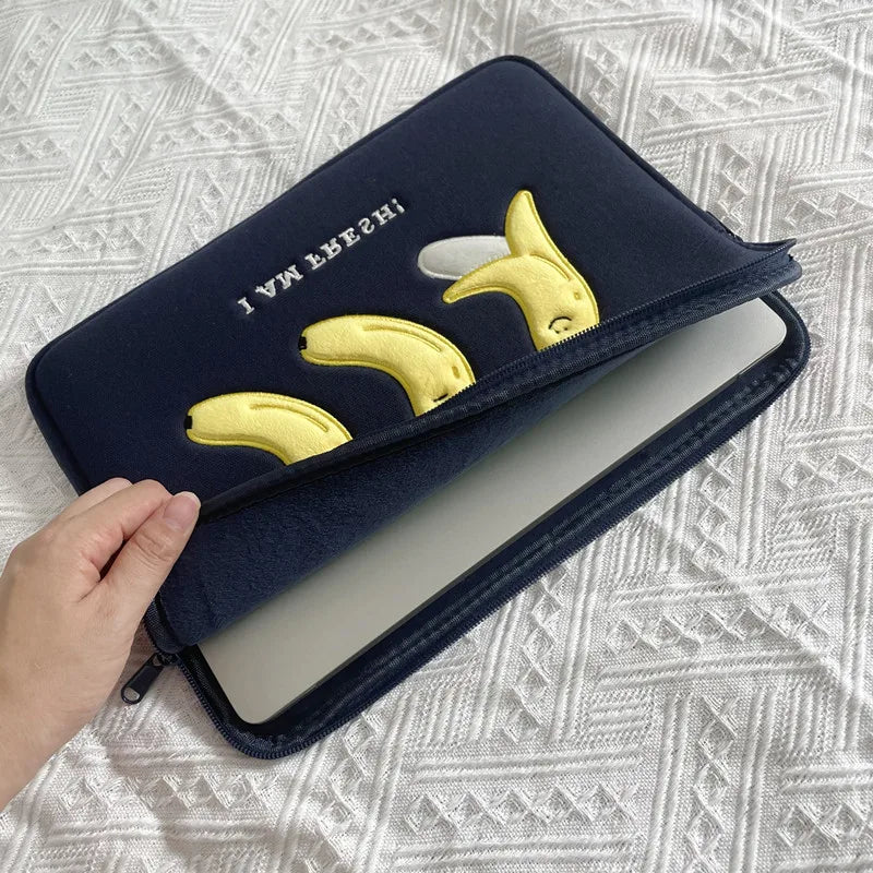 Cute Insulated Laptop Sleeves - Shockproof Pouch Bag for 13 13.3 14 15 15.6 Inch MacBook Air and Pro M2, Stylish Computer Accessories
