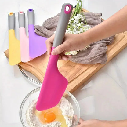 Large Silicone Cake Spreader – Heat Resistant Durable Baking Spatula for Spreading, Mixing & Cutting Creams (Home & Commercial Use)