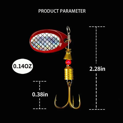 Metal Spoon Spinner Lure 2 to 8g | 3.5g 10pcs/Lot Spoonbait Crankbaits | Fishing Wobblers for Pike Crochet Set Bait Tackles