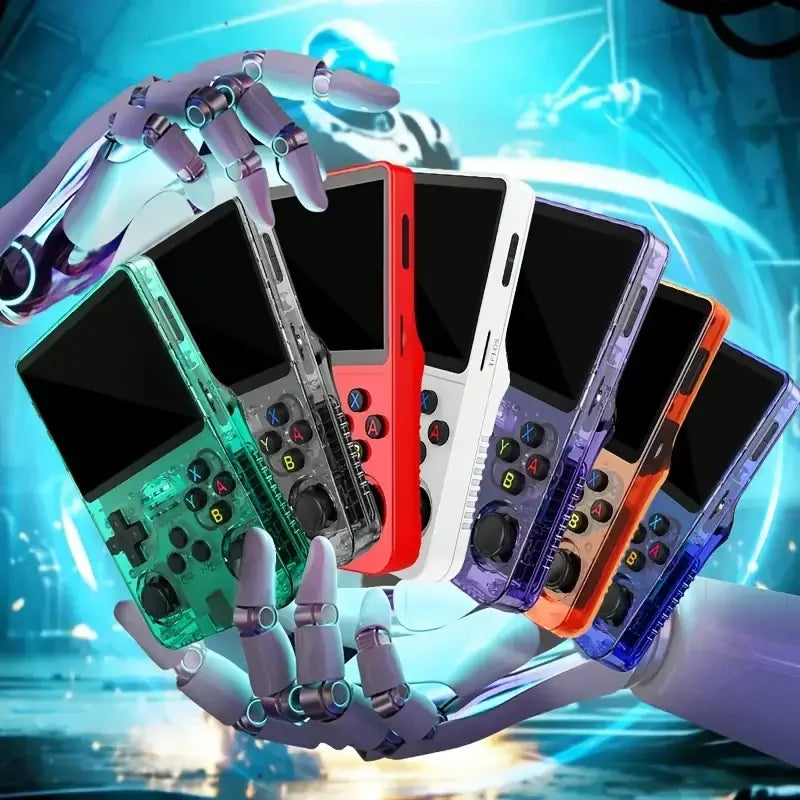 BOYHOM R36S Retro Handheld Game Console – 3.5" IPS, Linux ARKOS, Dual-RAM, 15,000+ Games, 64GB/128GB Portable Pocket Player