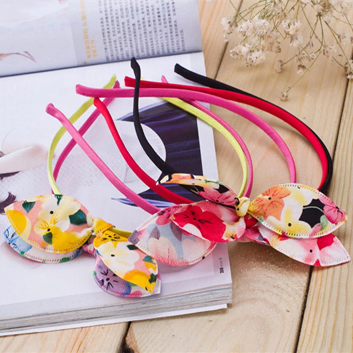 20Pcs Metal Hairbands for Girls – 1.2mm to 10mm Gold, Silver & Black Headbands for Hair Crafts & Hair Accessories
