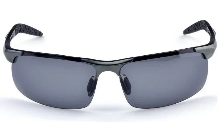 AORON Men’s Driving Sunglasses — Polarized UV400 Anti-Glare Retro Sport Glasses with Aluminum Magnesium Frame