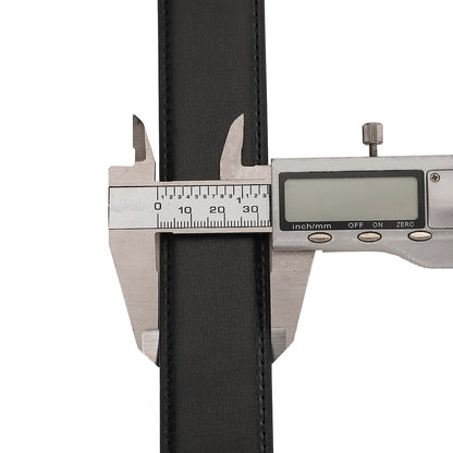 Men’s Pin Buckle Cowskin Leather Belt – High-Quality Designer Waist Strap, Luxury Fashion Accessory