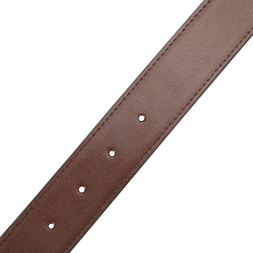 Men’s Pin Buckle Cowskin Leather Belt – High-Quality Designer Waist Strap, Luxury Fashion Accessory