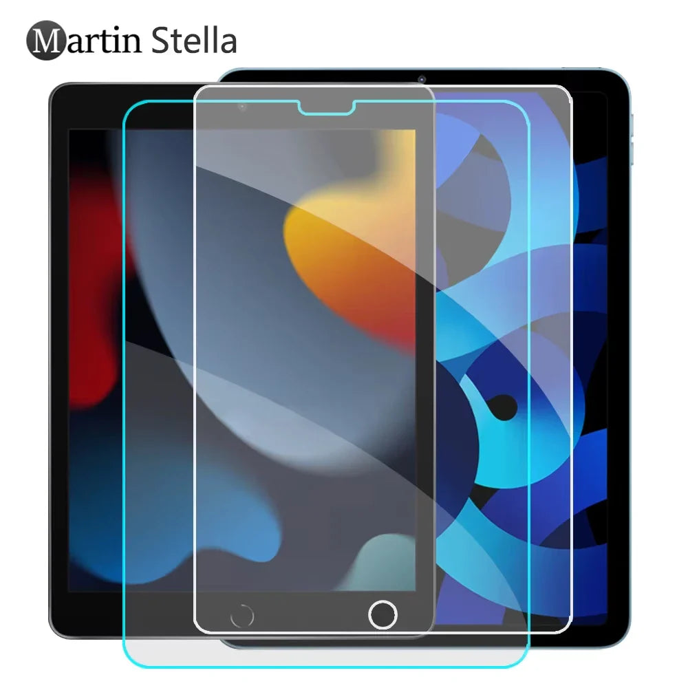 Tempered Glass Screen Protector for iPad 10.2, 9.7, 10.5, 10.9, Pro 11, New iPad 9/8/7/6/5, Air 4/3/2, Mini 2020-2022