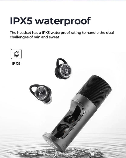 Monster Clarity 101 AirLinks TWS Earbuds | ENC Noise-Cancelling Waterproof Bluetooth Headphones
