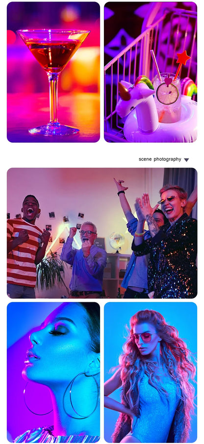 RGB Photography Video Light Stick - Colorful LED Lamp Fill Light, Handheld Speedlight with Tripod Stand for Parties