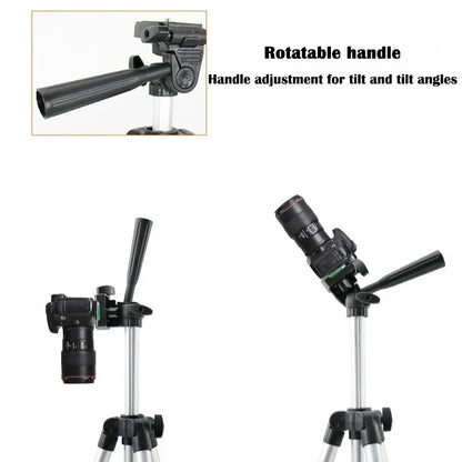 102cm Phone Tripod Stand – Universal Video & Photography Stand with Bluetooth Remote for Phones and Cameras