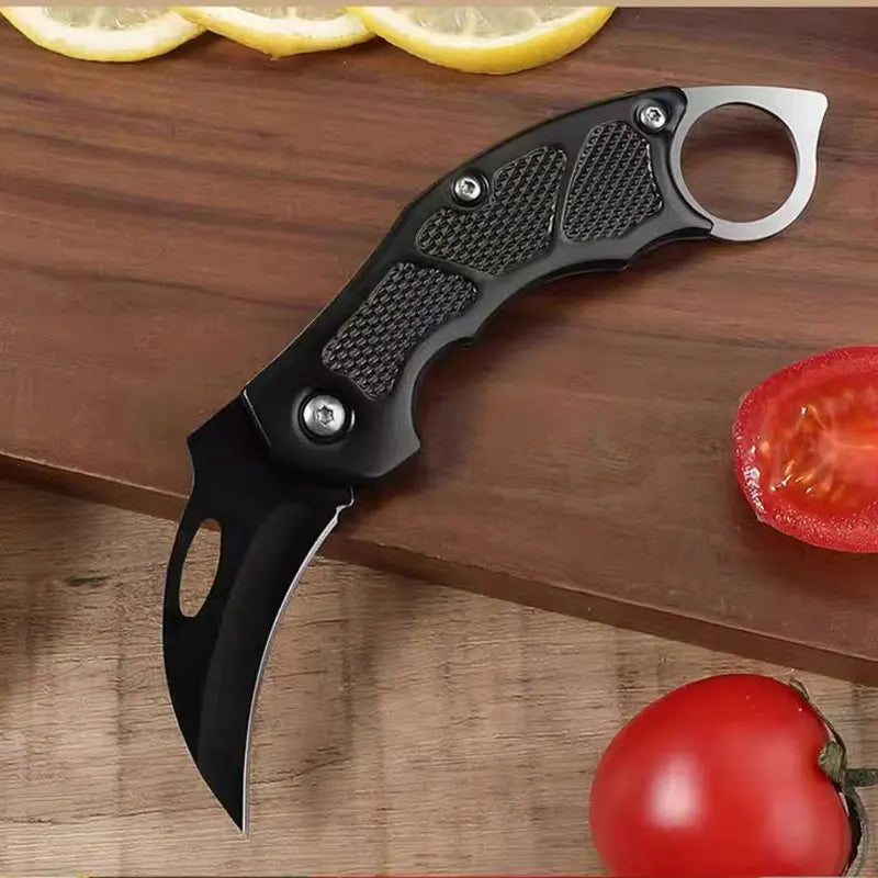 Folding Machete – Small Outdoor Camping & Hunting Pocket EDC Tool, Stainless Steel Folding Knife