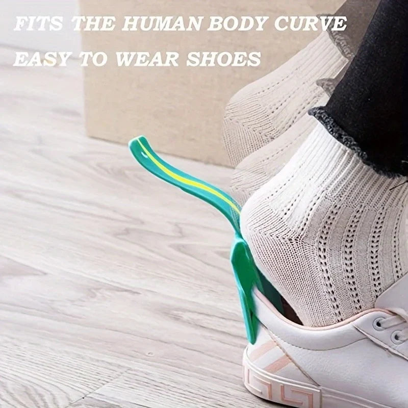 2PCS Lazy Shoe Helper - Plastic Shoe Wearing Aid for Easy Hands-Free Footwear