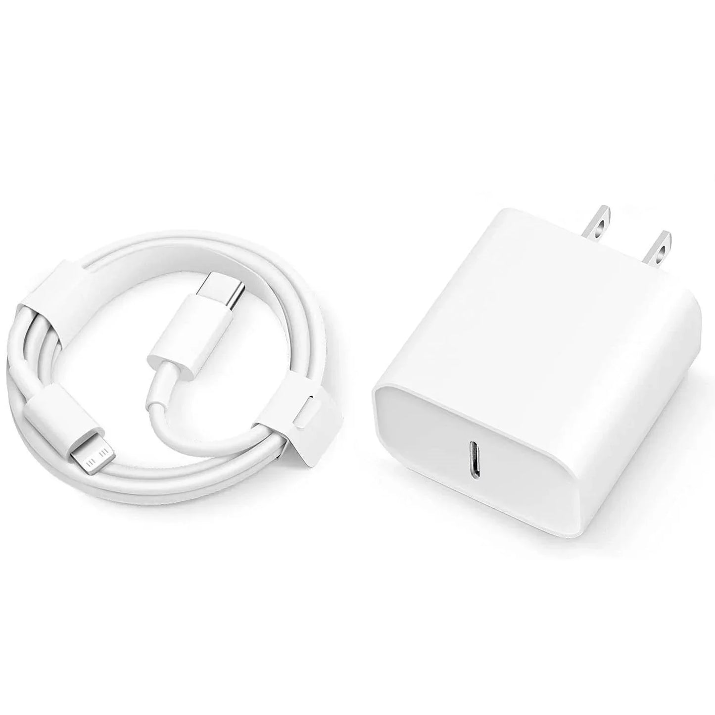 20W USB-C Fast Charger for iPhone 14 13 12 11 Pro Max Mini X XR XS – Fast Charging Cable & Accessories