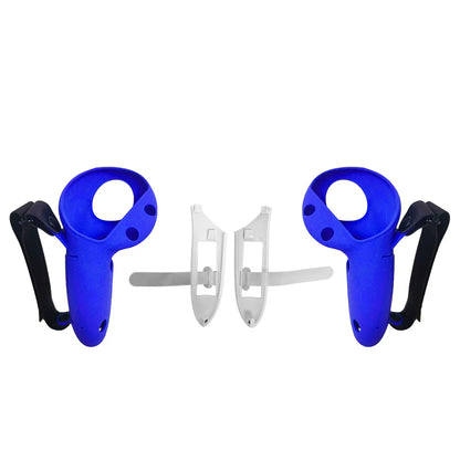 Silicone Protective Controller Case Cover for Meta Quest 3/3S – Battery Replacement Opening & Knuckle Strap, VR Accessory