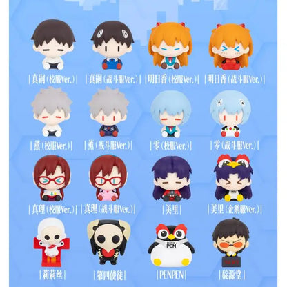Genuine Neon Genesis Evangelion Blind Box Figure – Ultra-Mini Magnetic Shinji Ikari Refrigerator Decor Gift