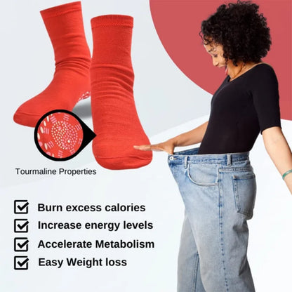 Tourmaline Slimming Health Sock - Self-Heating Thermotherapeutic Socks for Men and Women
