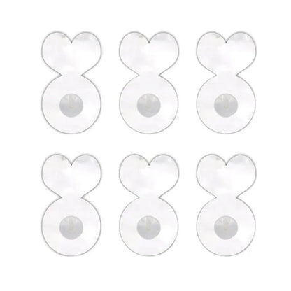 Large Acrylic Earring Backings – Comfortable Ear Lifters Stopper Pads, Practical Secure Earring Support Accessories