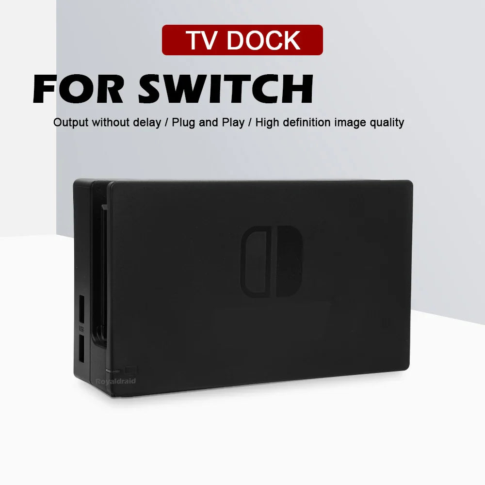 NEW Nintendo Switch Charging Dock, HDMI-Compatible TV Dock Charger Station Stand for NS Switch, Charging Base