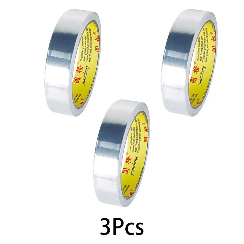 High-Temperature Aluminum Foil Tape – Leak-Proof Adhesive Sealing & Heat Insulation for Kitchen & Pipe Repairs