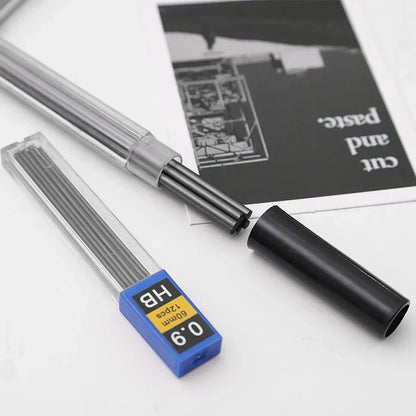 Mechanical Pencil Lead Refill Set 0.3–2.0mm HB – Multi-Size Press Automatic Pencil Leads for Drawing, Painting & Student Stationery