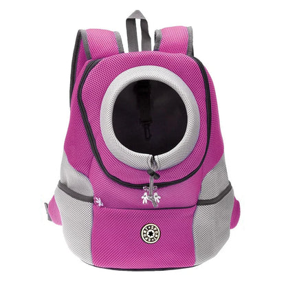 Double Shoulder Outdoor Pet Carrier Bag – Breathable Travel Bag for Dogs, Portable Pet Carrying Supplies