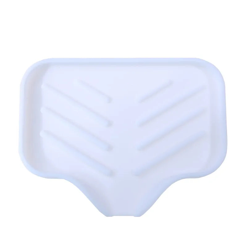 Silicone Kitchen Sink Mat & Tray – Soap Dispenser, Sponge Holder, Splash-Proof Drying & Counter Storage