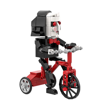 MOC Chainsaw Billy Doll Building Blocks — Horror Movie Action Figure Puzzle Toy | Adult & Kid Gift