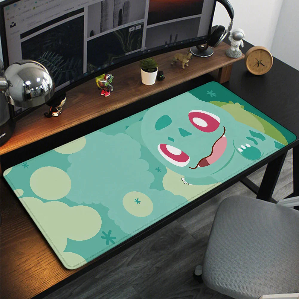 Pokemones Anime XXL Gaming Mousepad – 900x400mm XL Desk Pad, Playmat for Computer & Office Use
