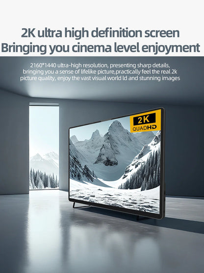 ZSUS 14" 2K Portable Monitor – 2160x1440 60Hz Display for Laptop, Xbox, PS4/5, Switch & PC