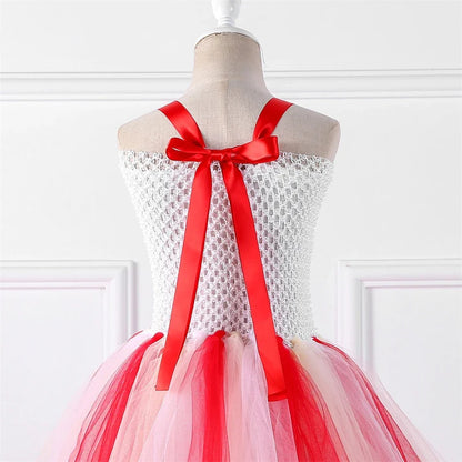 Kids Toy Story Character Tutu Dress - Woody, Jessie, Buzz & Forky Cosplay Costume for Halloween & Stage Performances