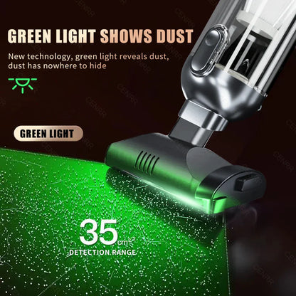 CENRR Powerful Mini Car Vacuum Cleaner 998000PA – Cordless Portable Handheld Cleaner & Home Appliance Blower