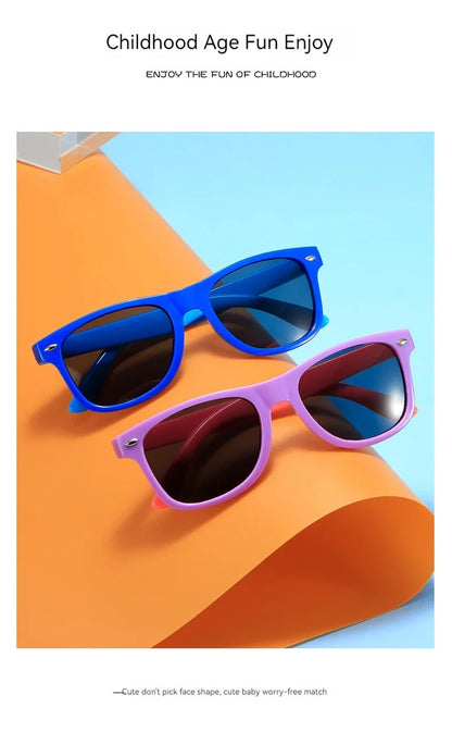 Children’s Colorful Sunglasses – UV Resistant Summer Shades for Boys & Girls