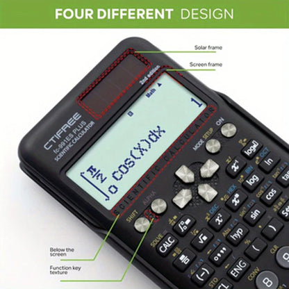FC-991 ES PLUS Scientific Calculator – 417 Functions Multifunction Exam Calculator for Students | School & College Math Study Tool, Economical Packaging