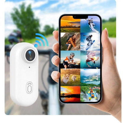 4K Mini Outdoor Sports Camera — Helmet-Mounted Motorcycle & Bicycle Action Camera for MTB and Professional Filming
