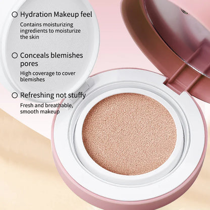 OCHEAL CC Cream Cushion Foundation – Long-Lasting Moisturizing Concealer & BB Cream for Face Makeup