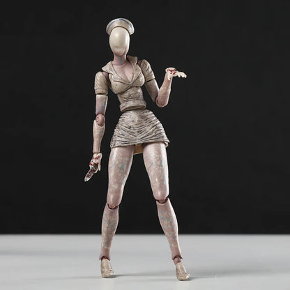 Figma Silent Hill 2 SP-055 Red Pyramid & SP-061 Bubble Head Nurse PVC Action Figures – Collectible Toy Models