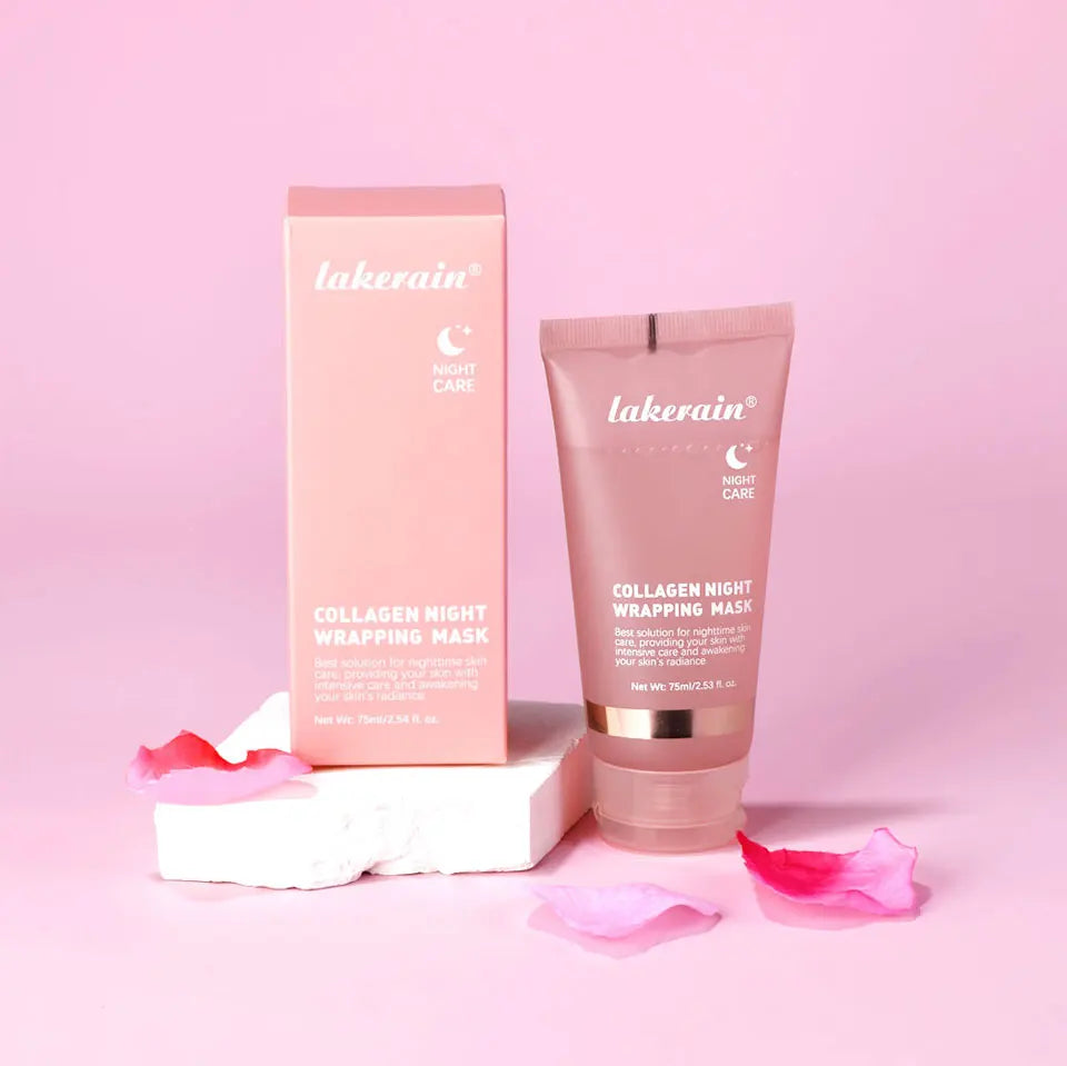Collagen Jelly Cream – Hydrolyzed Overnight Peel-Off Facial Mask for Hydration & Firming