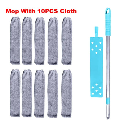 Adjustable Microfiber Long Handle Retractable Ceiling Dust Cleaner – Gap Brush Wand Mop with Extension Pole