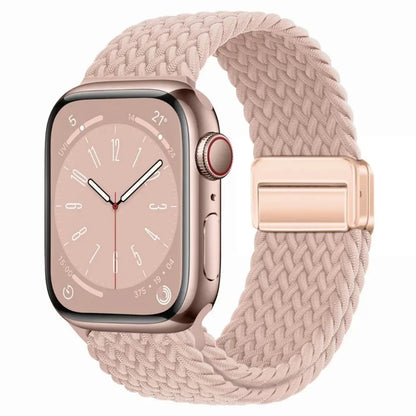 Nylon Braided Apple Watch Band - Durable Replacement Strap for Series 10/9/8/7/6/5/3 SE Ultra 49mm to 38mm